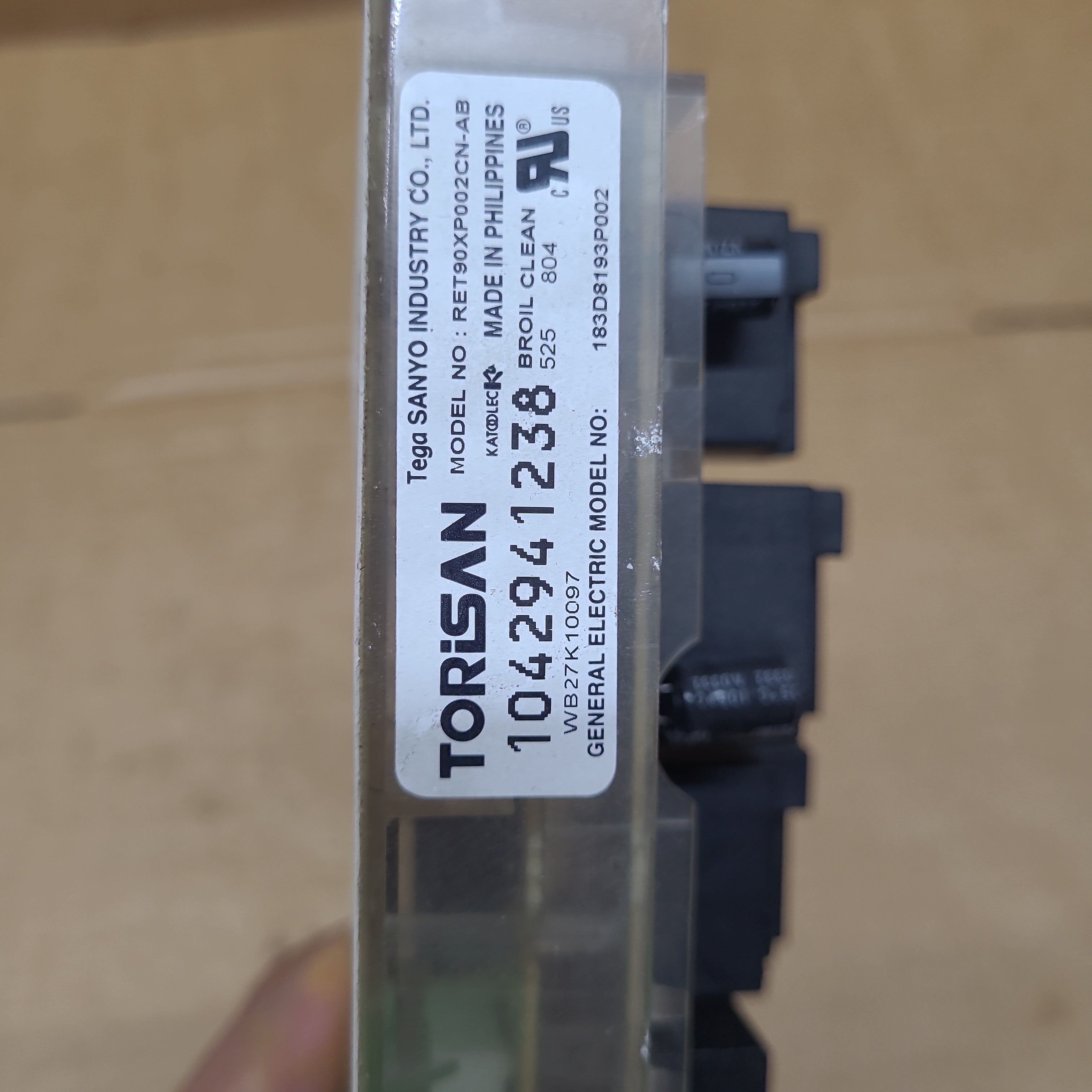 Hotpoint Range Oven Control Board Panel + Overlay WB27K10170 WB27K10097 Hotpoint Range Oven Control Board Panel + Overlay WB27K10170 WB27K10097